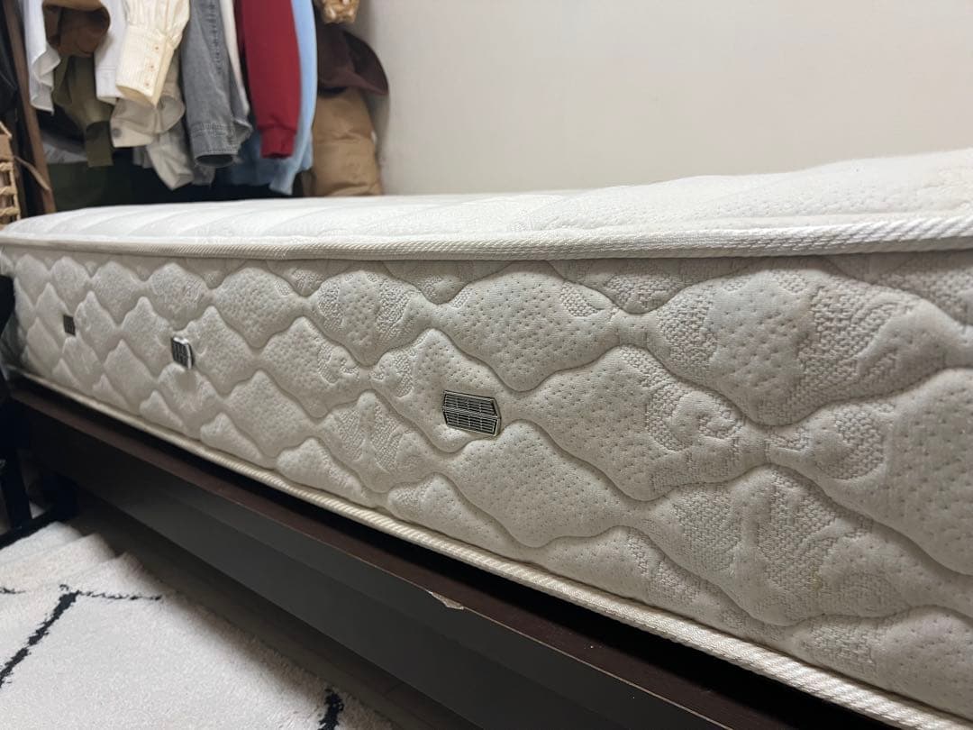 IKEA シングルベッド マットレス付き 引き取り限定