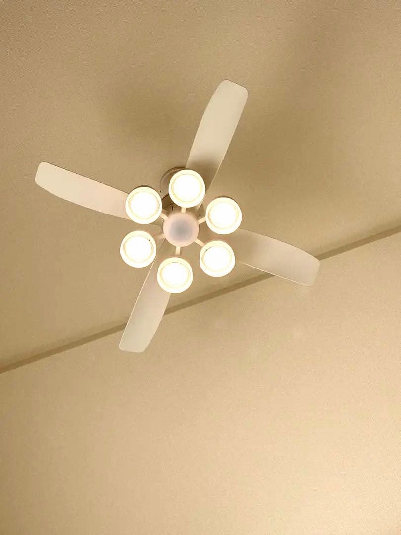 ODELIC WF811P1DCモーター+297LEDライトシーリングファン6灯