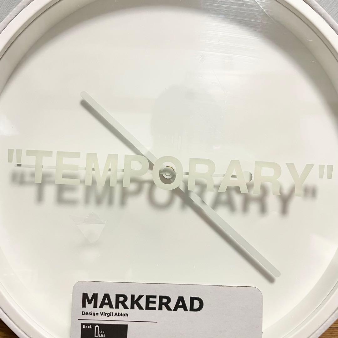 【新品未開封】IKEA×VIRGIL ABLOH ウォールクロック　壁掛け時計