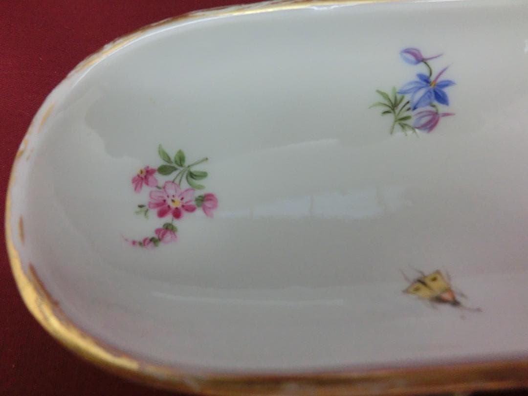 古マイセン】アップリケ・ペントレイ - メルカリ