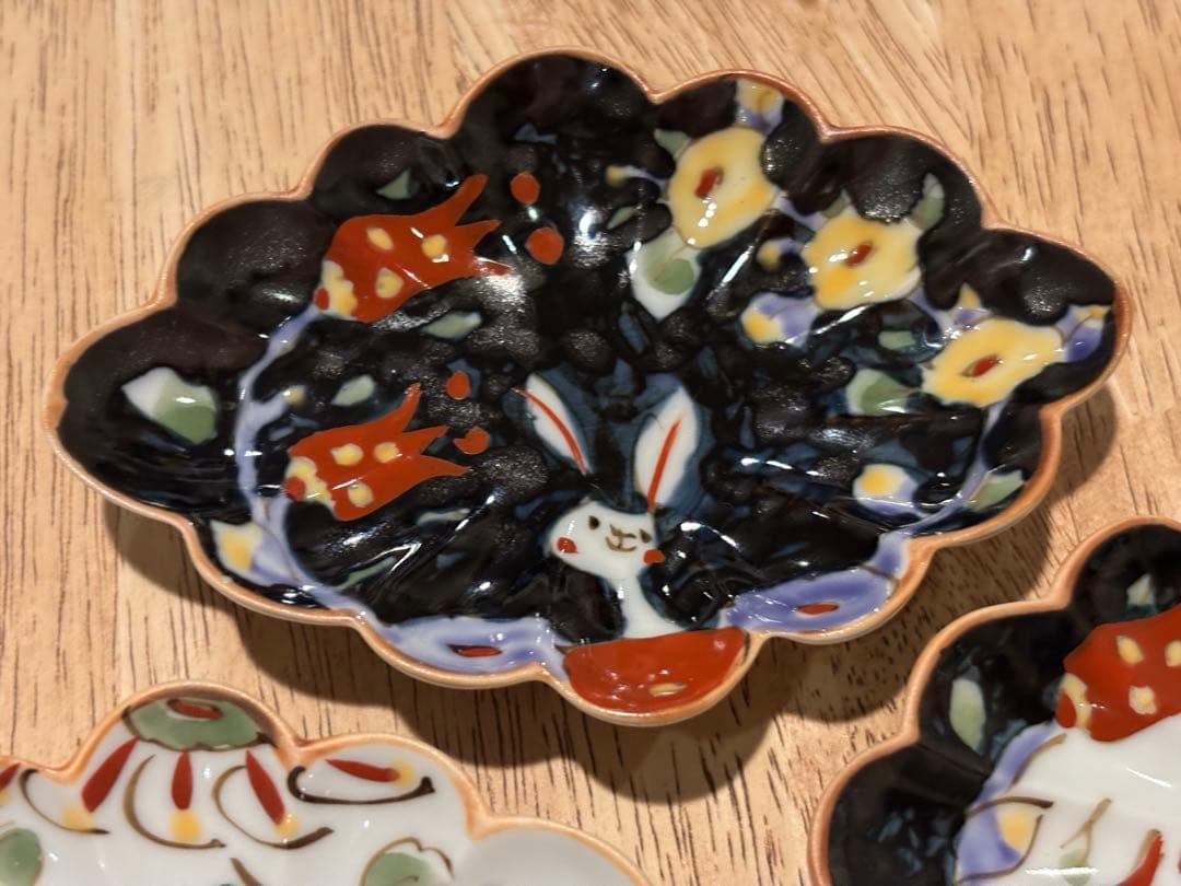 空萌工房 うさぎ 田口紀美子 小皿 3枚組 食器