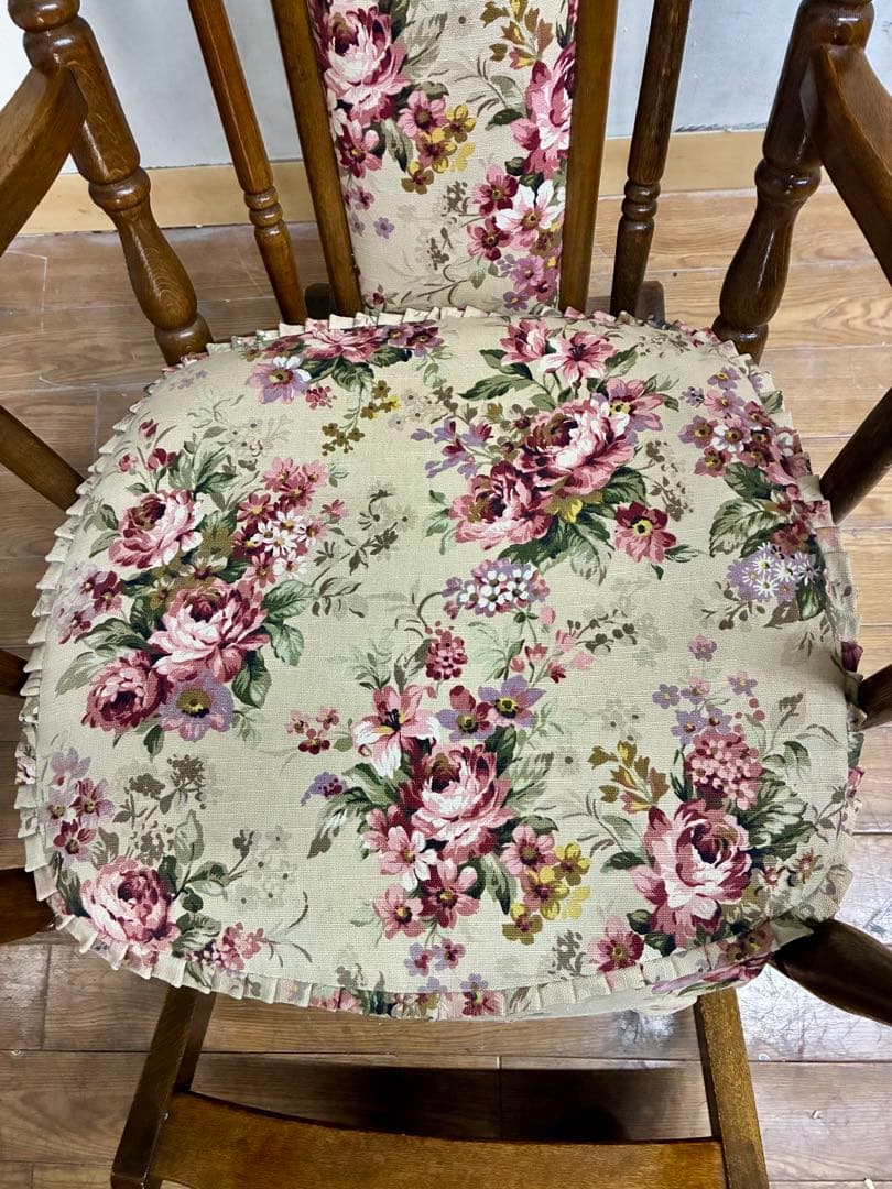 管435☆東洋ファニチャー☆昭和レトロ☆アンティーク☆ロッキングチェアー