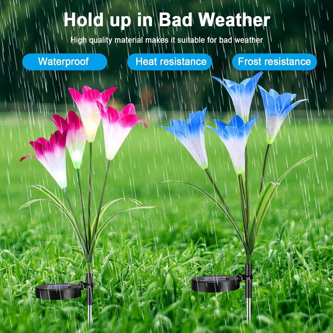 ガーデンライト 埋め込み式 防水 7色 太陽光パネル充電 屋外ソーラーライト