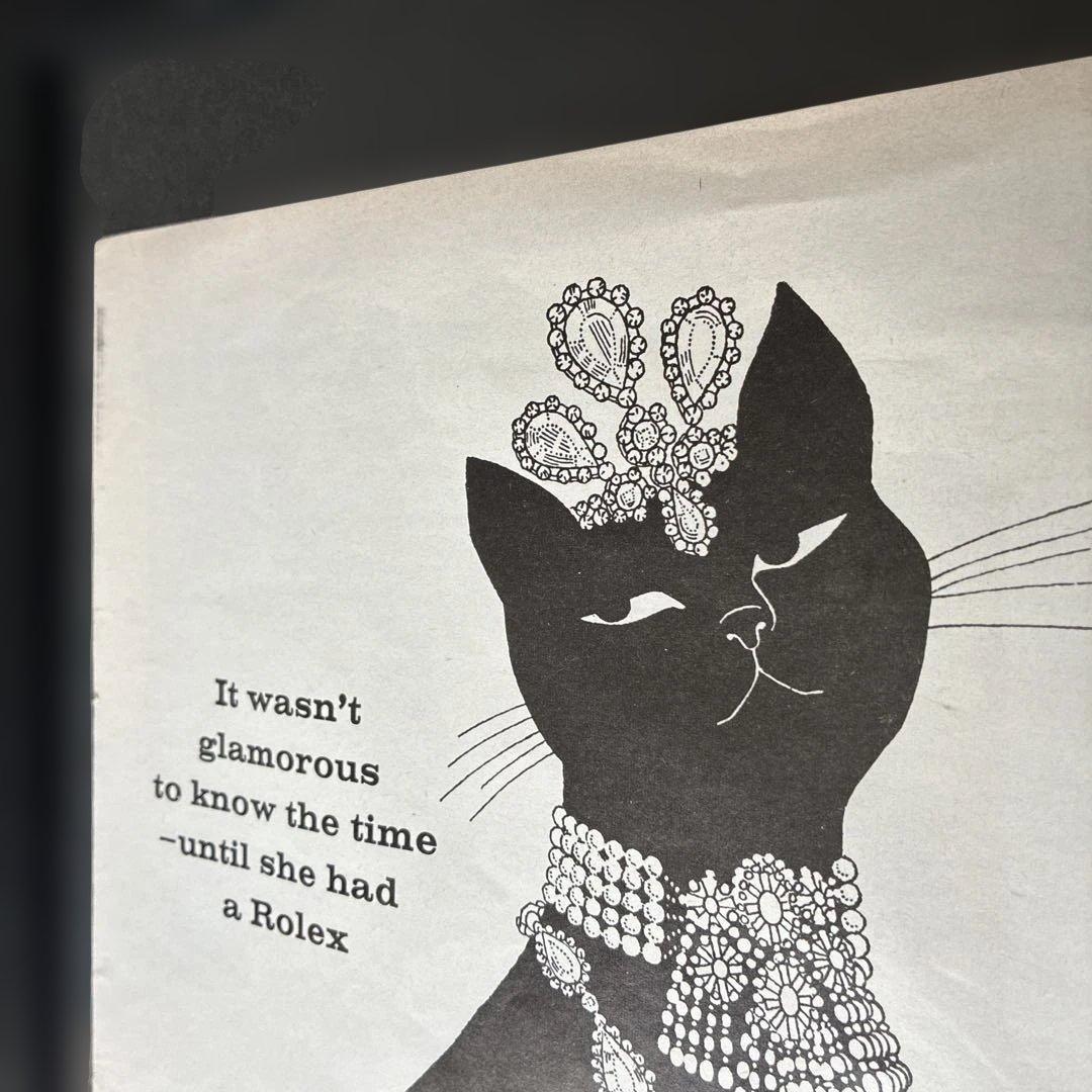 Rolex lucky black cat vintage AD No,4 - メルカリ