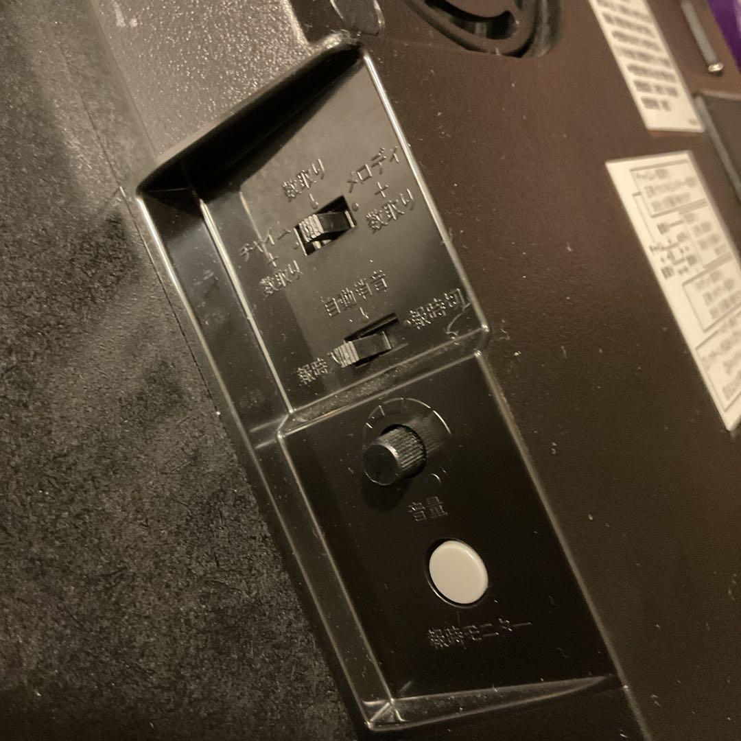 RHYTHM ネムリーナM494R 電波掛け時計 ブラウン