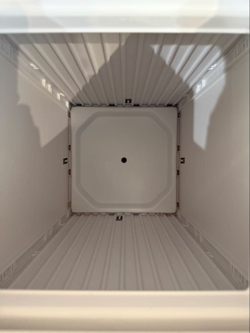 ZitA SQUARE ふた付きごみ箱 45L 白