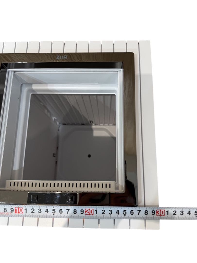 ZitA SQUARE ふた付きごみ箱 45L 白