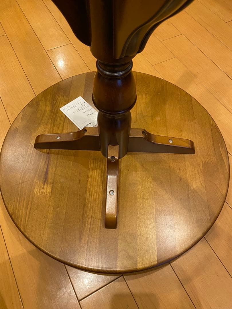 H*p様 値下げ　カリモク家具 円形テーブルTC7029NK コロニアル