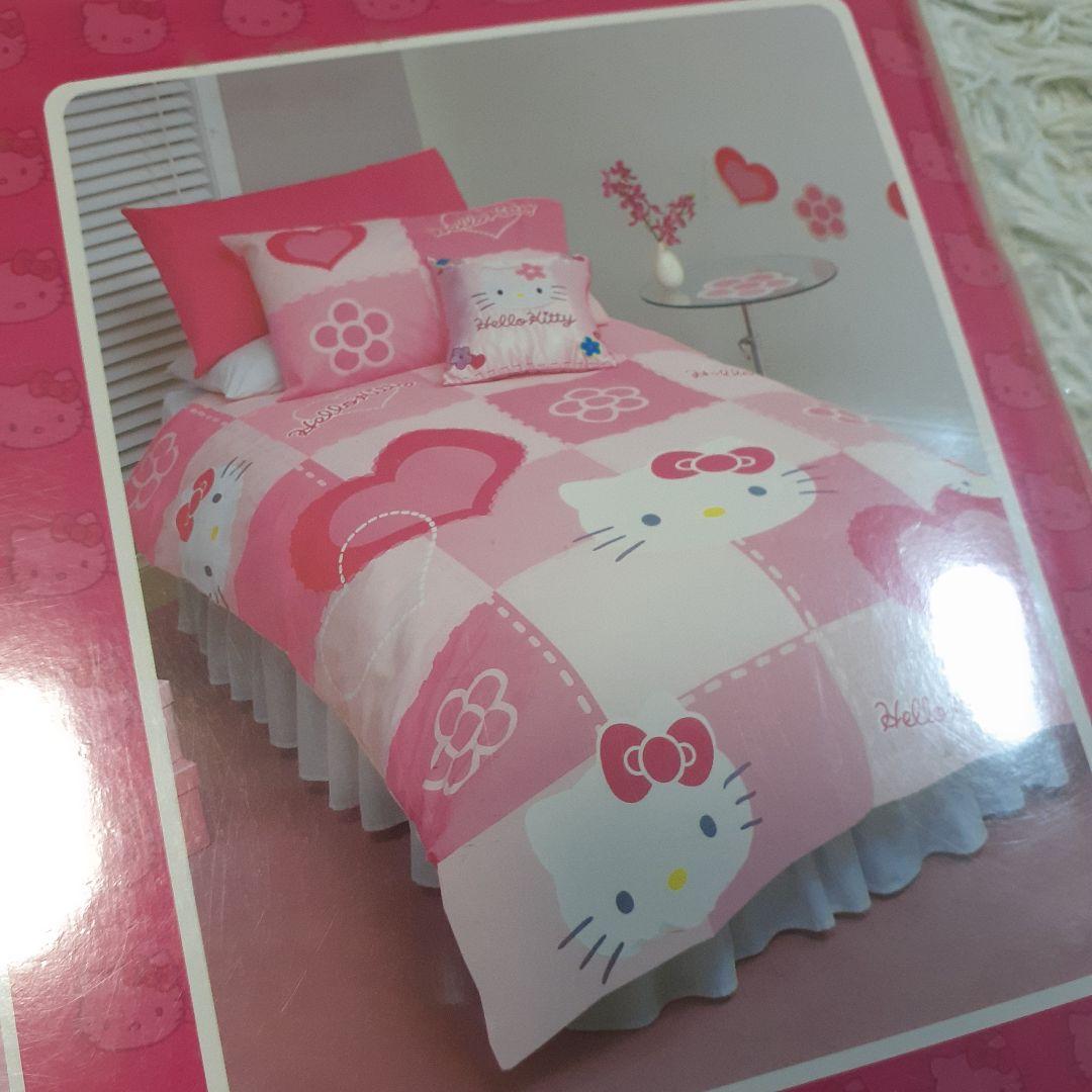 未使用　サンリオ　キティーちゃん　平成レトロ　希少　レア　布団カバー　枕カバー