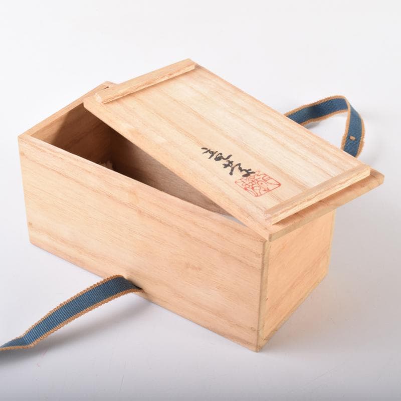 茶道具 原田竜慶作 色絵金彩 ぶりぶり香合 共箱 V 7107 - メルカリ