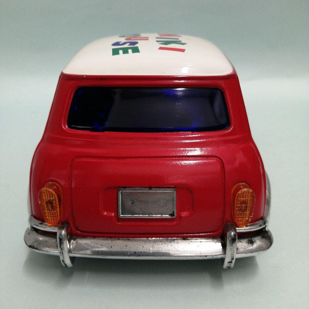 レア商品】ミキハウス ブリキの車 ミニクーパー - メルカリ