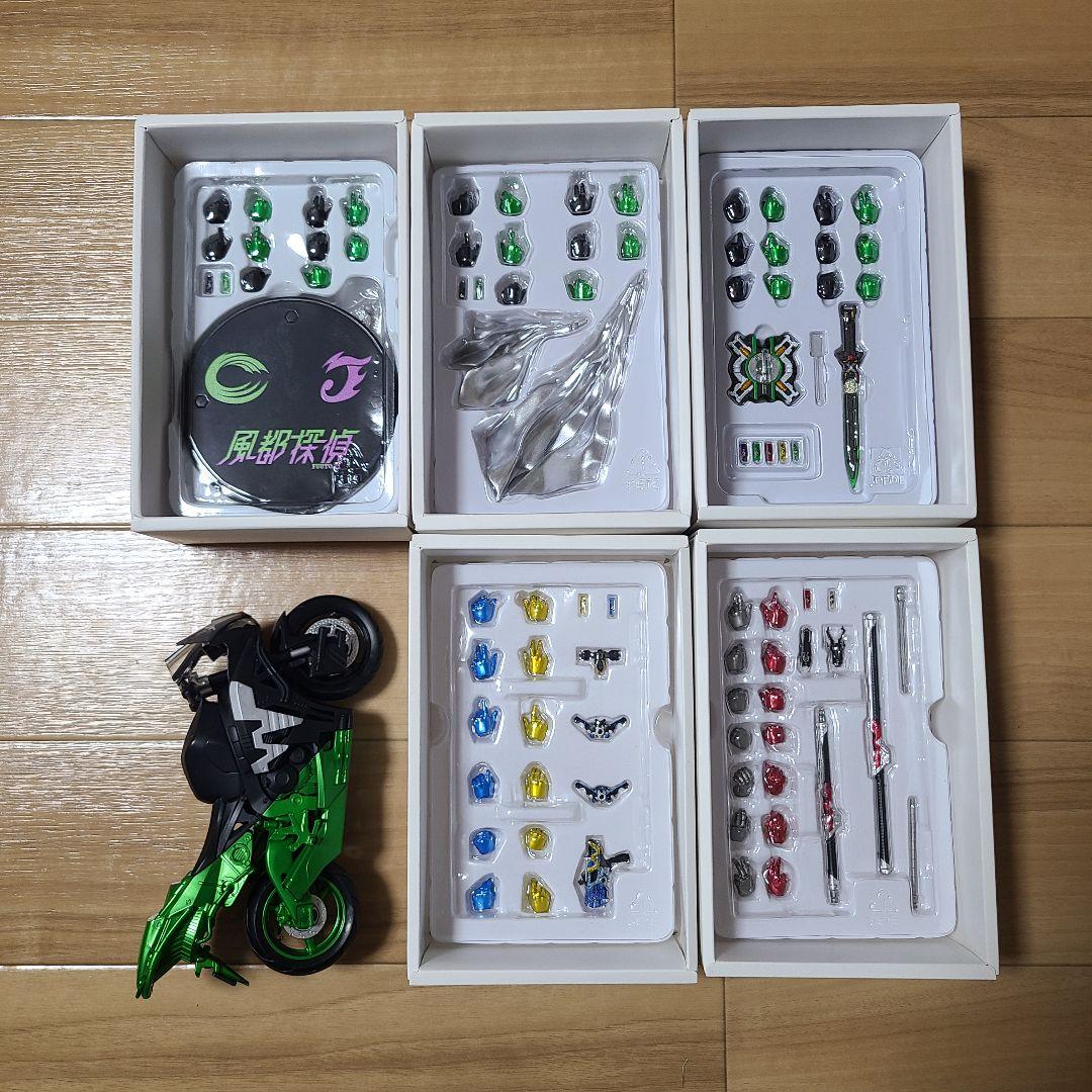 S.H.Figuarts 真骨彫製法 仮面ライダーダブル　　6点セット