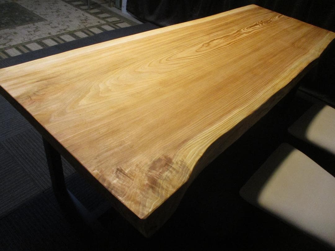 # 873■　杉　スギ　テーブル　ローテーブル　ダイニング　座卓　一枚板