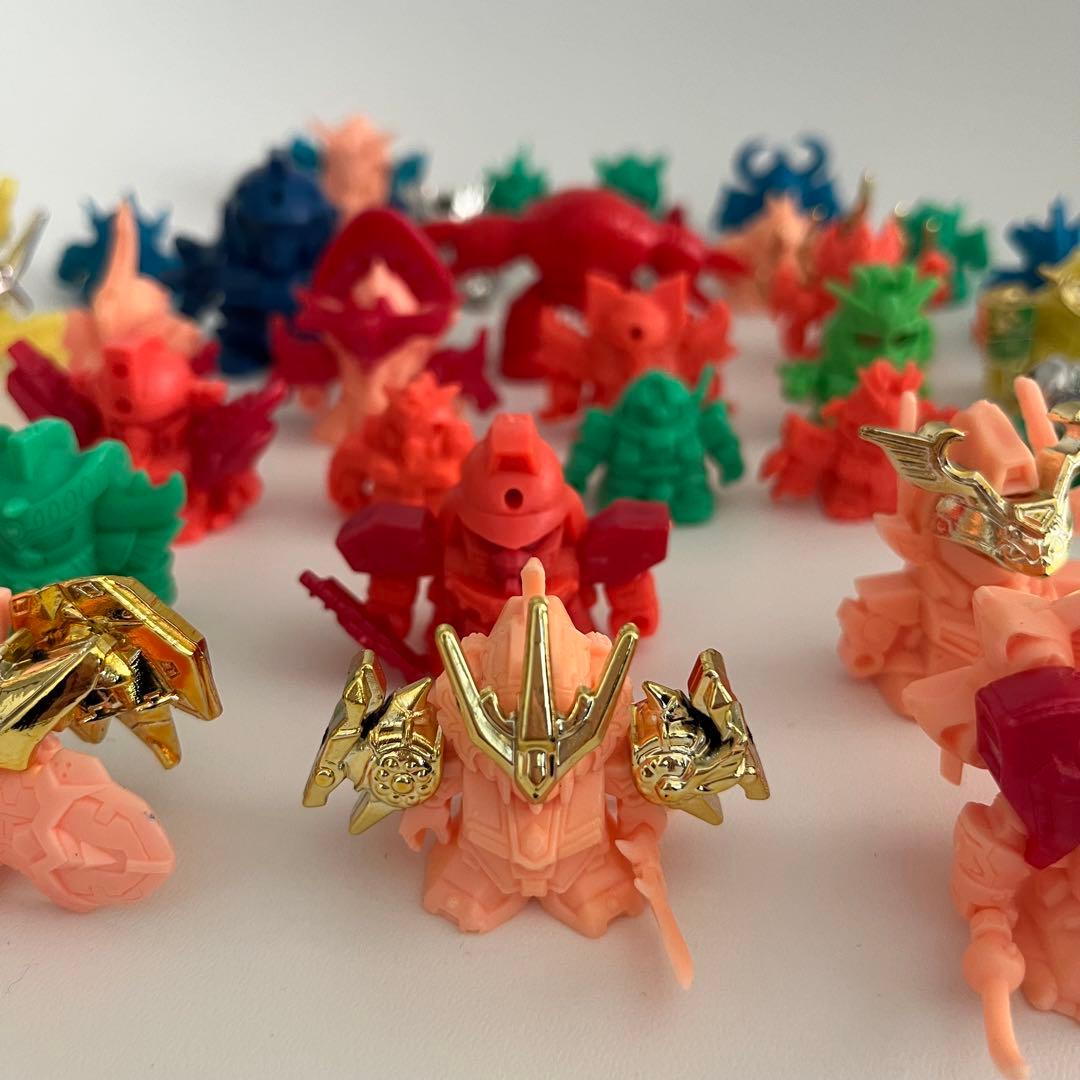 当時物】ガン消し SDガンダム まとめ売り メッキパーツ レア - メルカリ