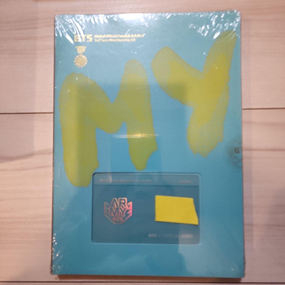 BTS GLOBAL OFFICIAL FANCLUB KIT　３点