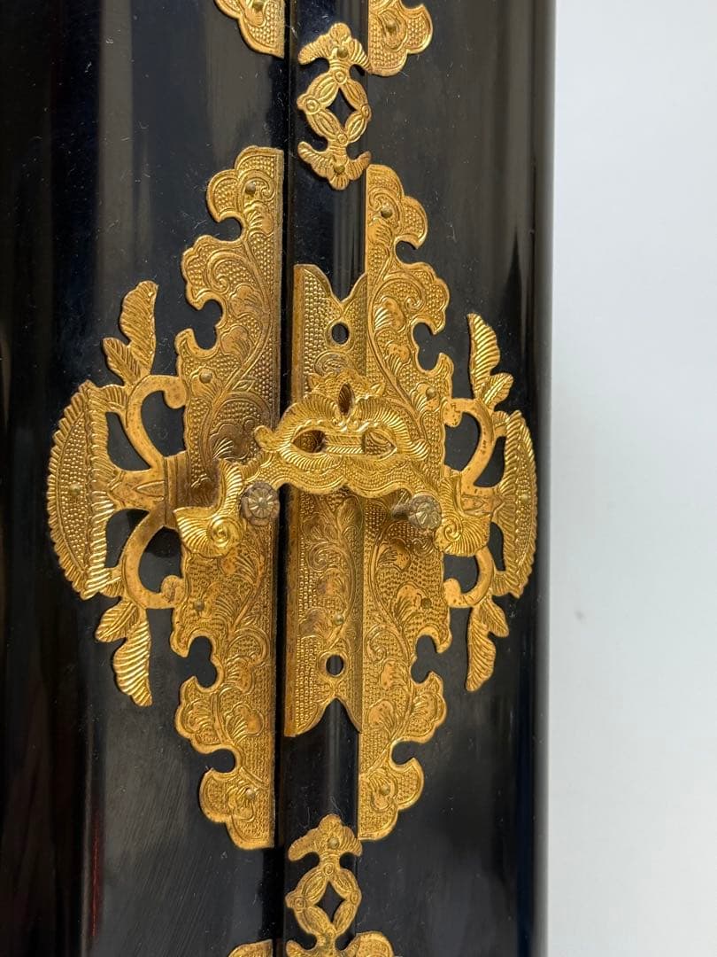 W 仏教具 厨子 阿弥陀如来仏像 金彩 - メルカリ