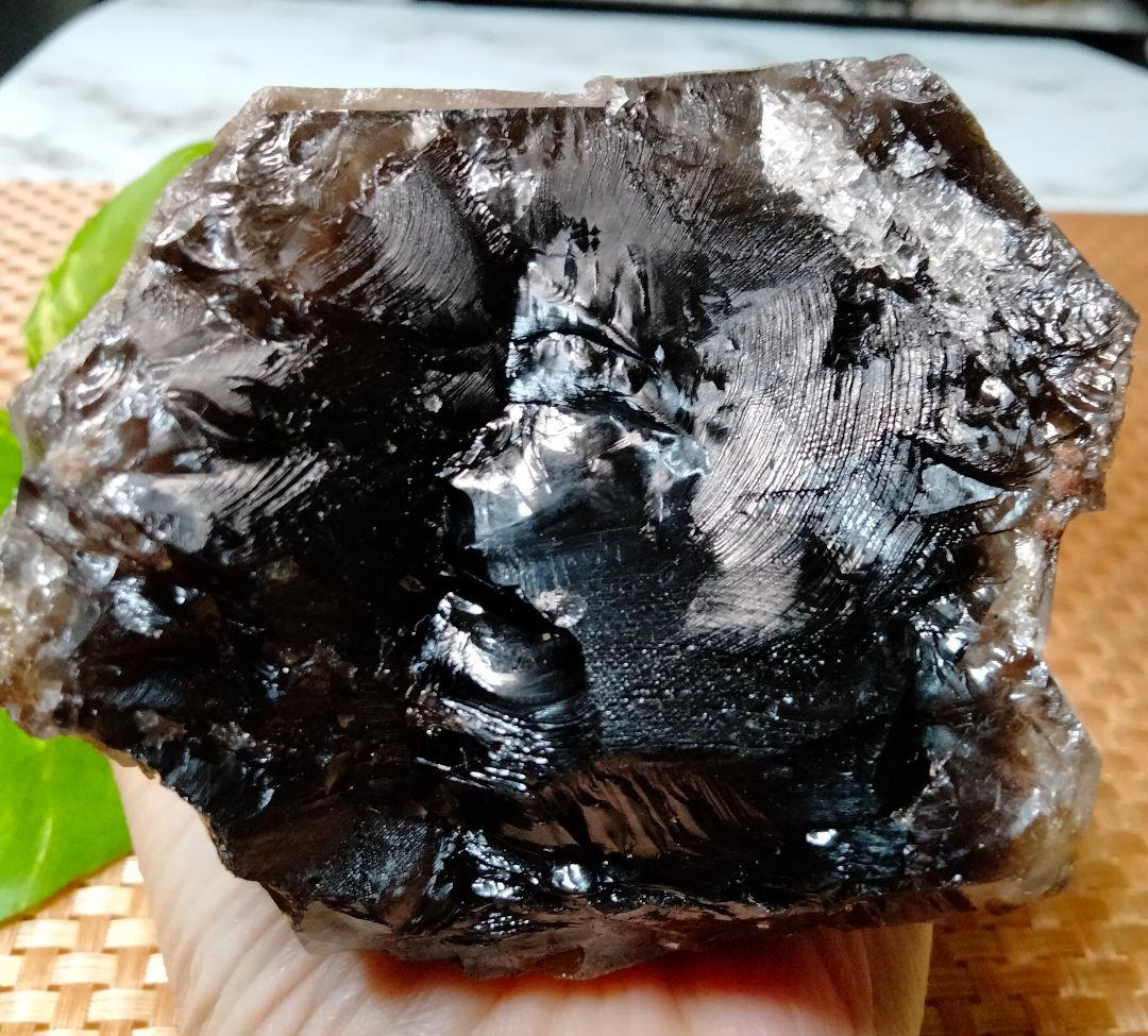 【純天然】★大サイズ★★魔除け・厄除け★ 863ｇモリオン 黒水晶 原石