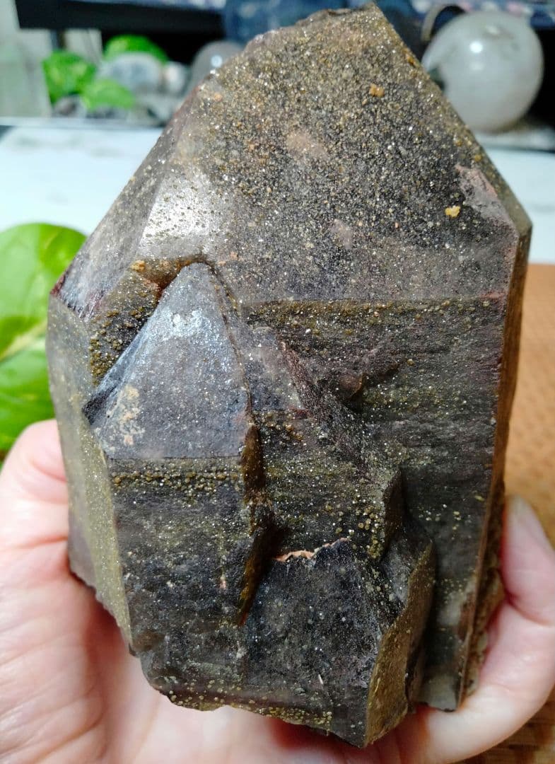 【純天然】★大サイズ★★魔除け・厄除け★ 863ｇモリオン 黒水晶 原石