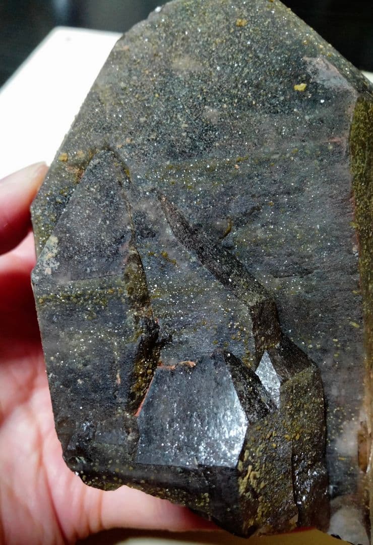 【純天然】★大サイズ★★魔除け・厄除け★ 863ｇモリオン 黒水晶 原石