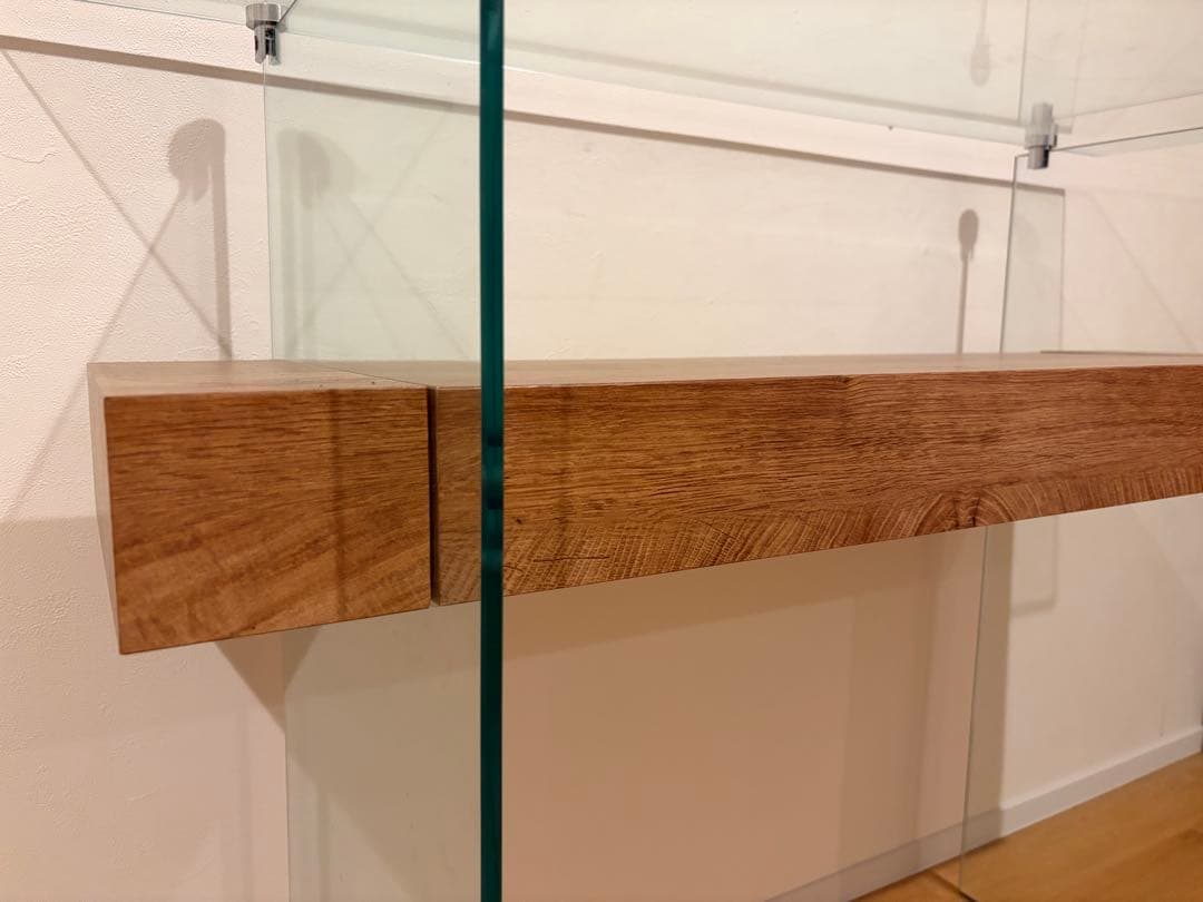 ※期間限定お値下げ※ コンソールテーブル(ガラス、木製) ロサンゼルス