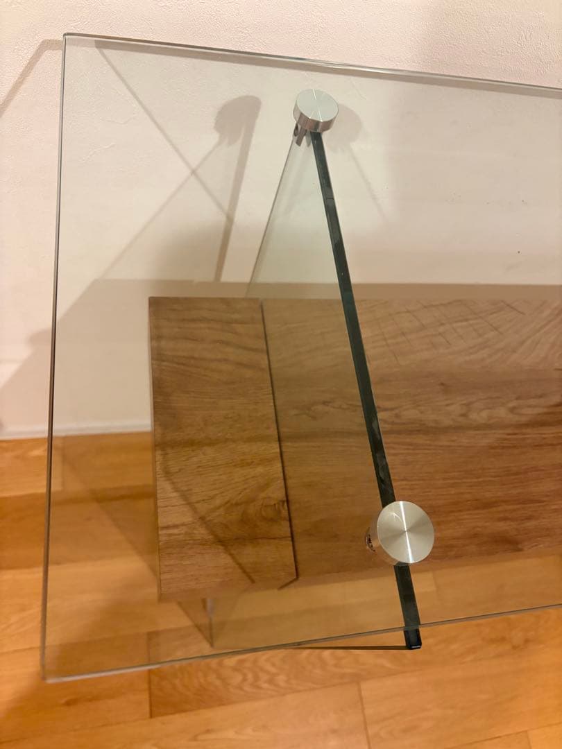 ※期間限定お値下げ※ コンソールテーブル(ガラス、木製) ロサンゼルス