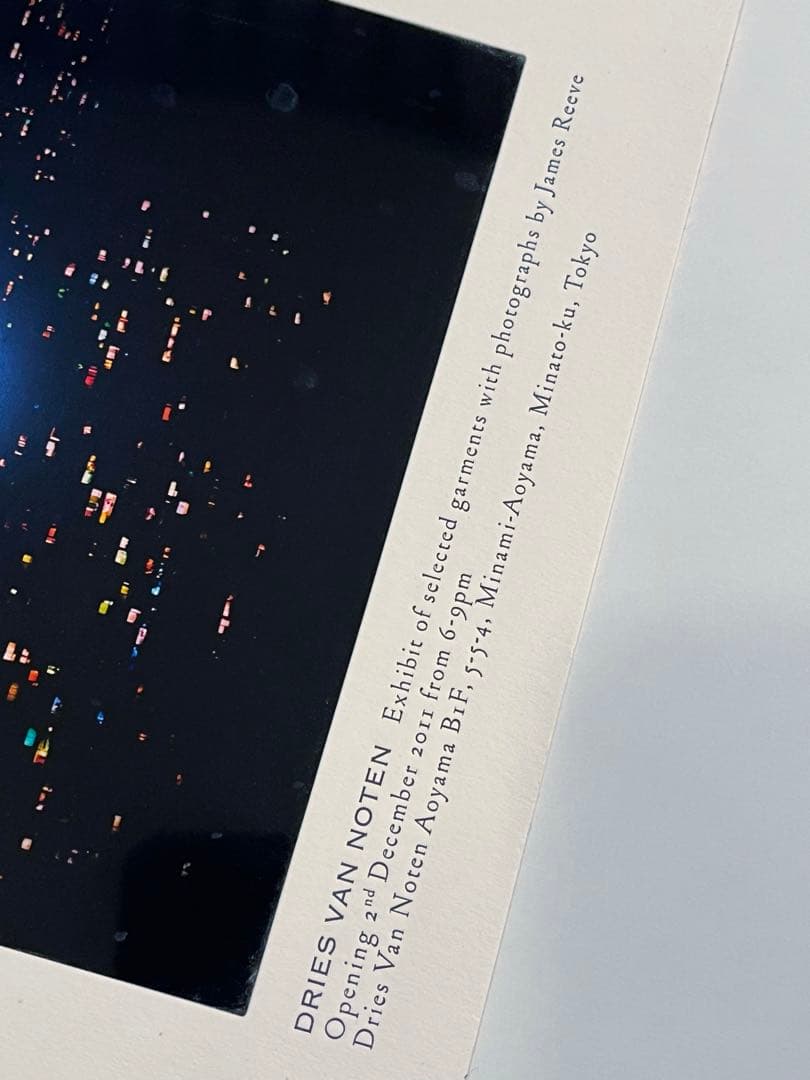 希少　dris van noten james reeve オリジナルプリント
