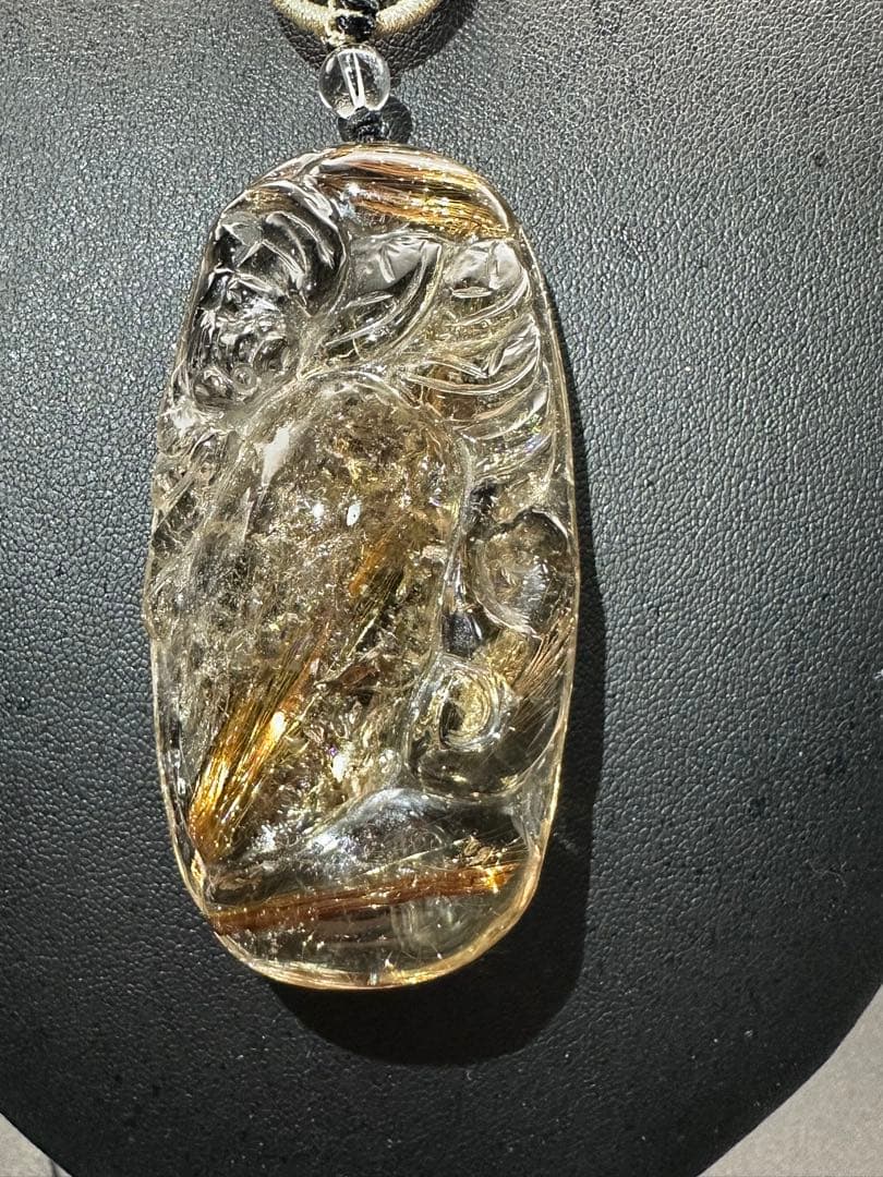 ルチルクォーツネックレス