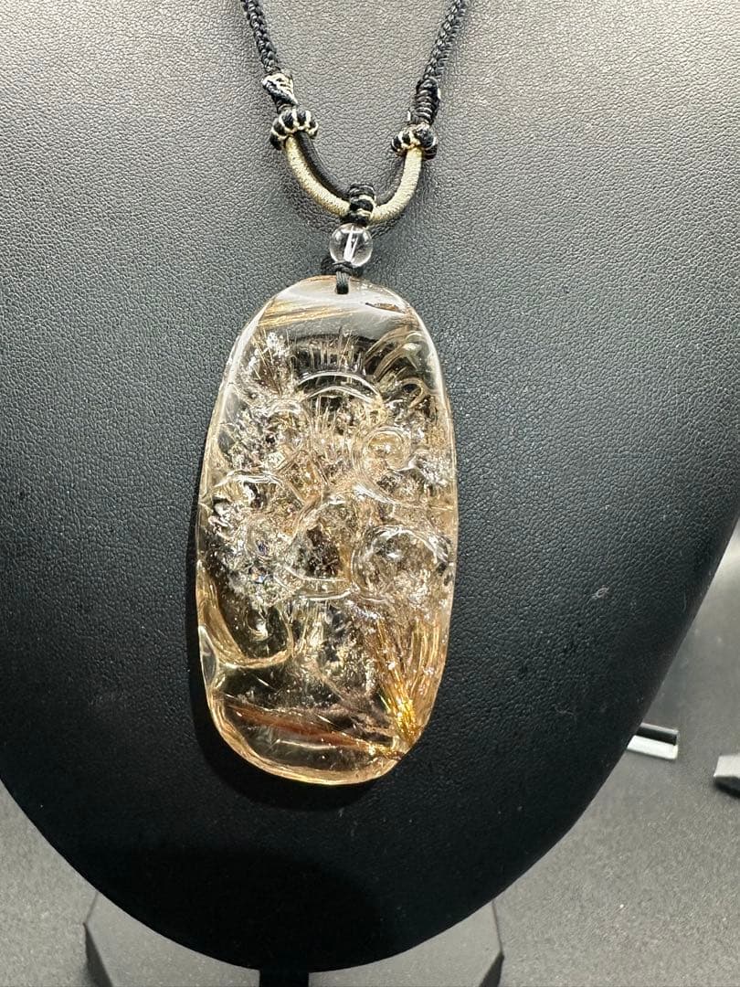 ルチルクォーツネックレス