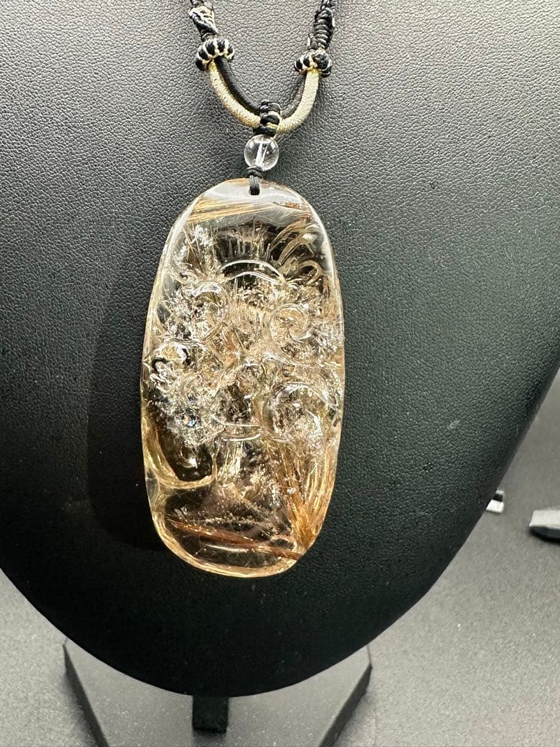 ルチルクォーツネックレス