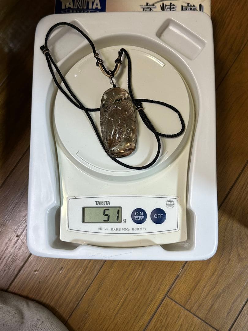 ルチルクォーツネックレス