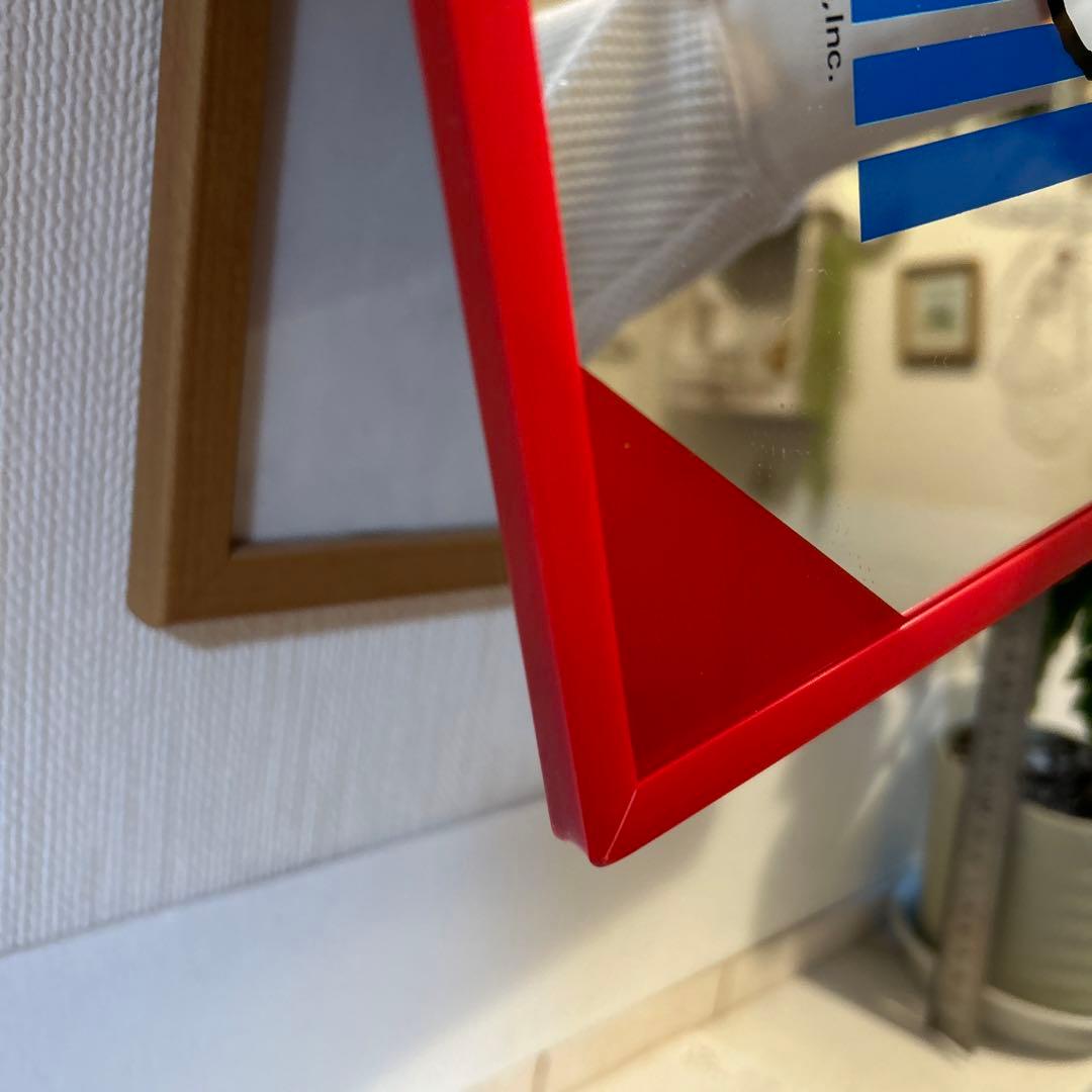 昭和　オールドSNOOPY スヌーピー　パブミラー　アンティーク