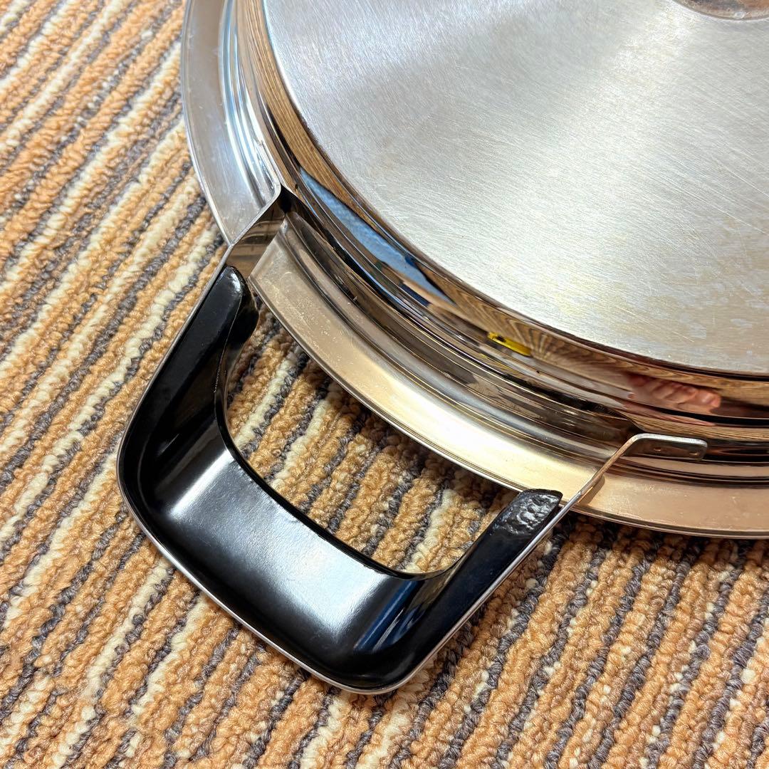 AMC グリドル　浅鍋　両手鍋　1.1L ステンレス鍋　フィスラー社