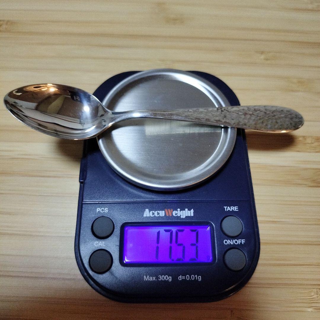 純銀　スプーン　6本セット　刻印あり