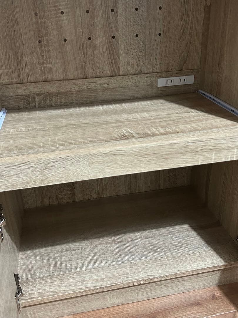 ぴっちゃん　キッチンカウンター 北欧風 118cm 収納 カウンター