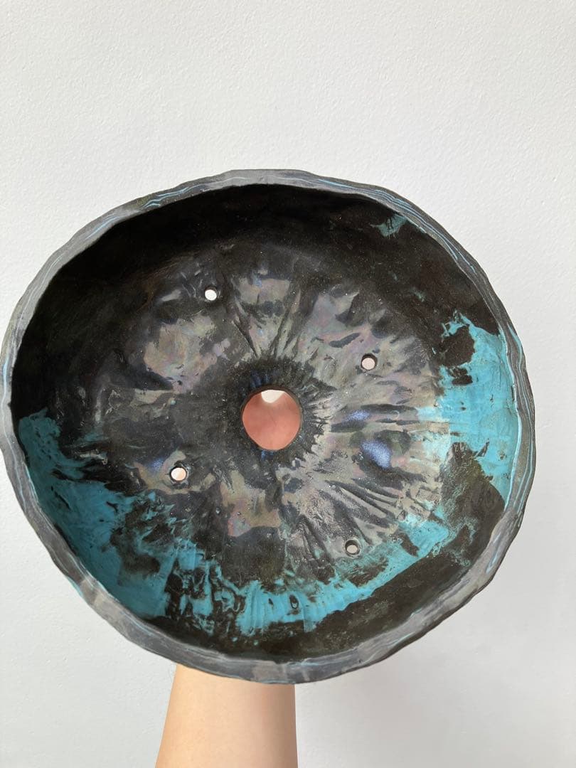 ドロロウポット　林田ドロロウ　作家鉢　検）グラキリス　アガベ　spicygem