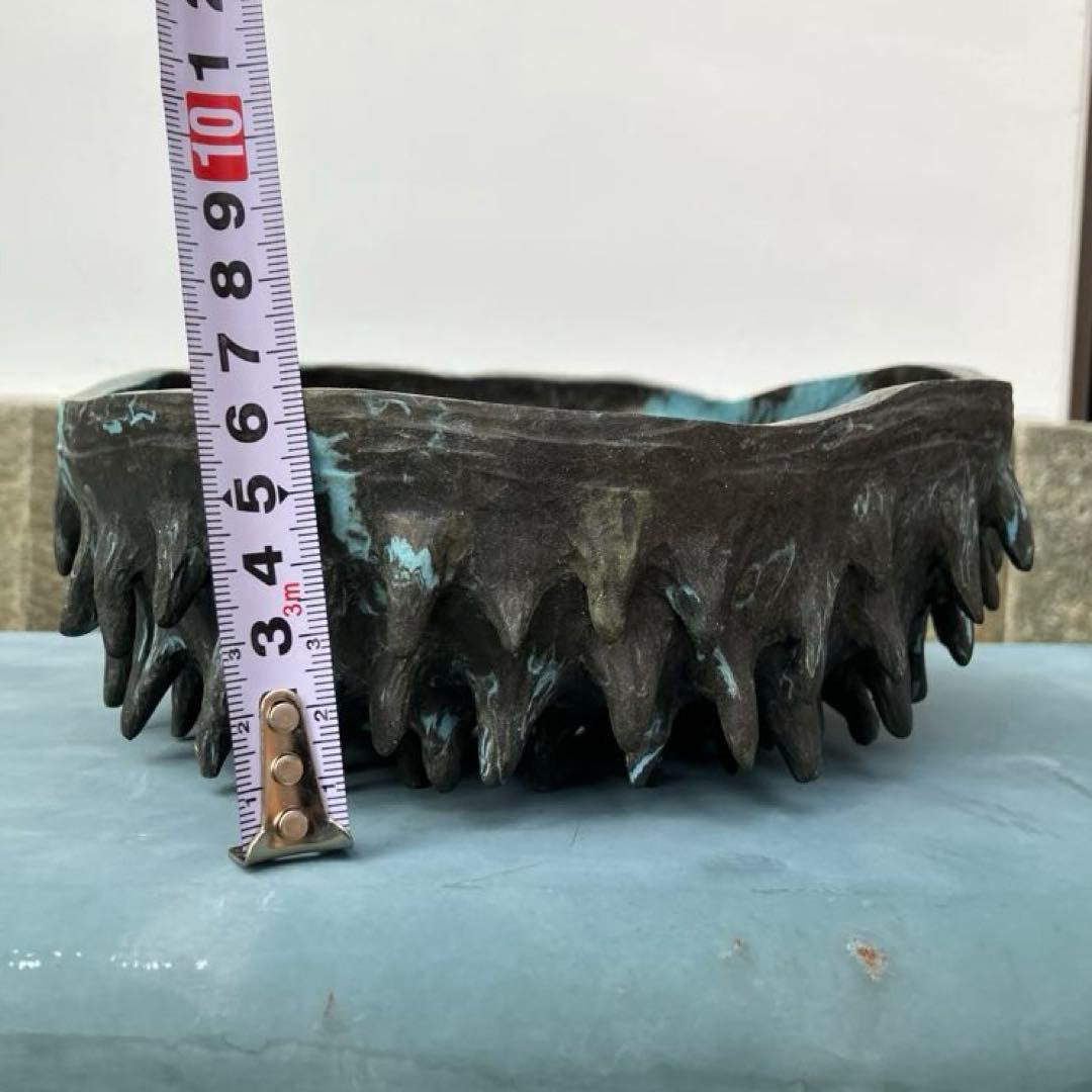 ドロロウポット　林田ドロロウ　作家鉢　検）グラキリス　アガベ　spicygem