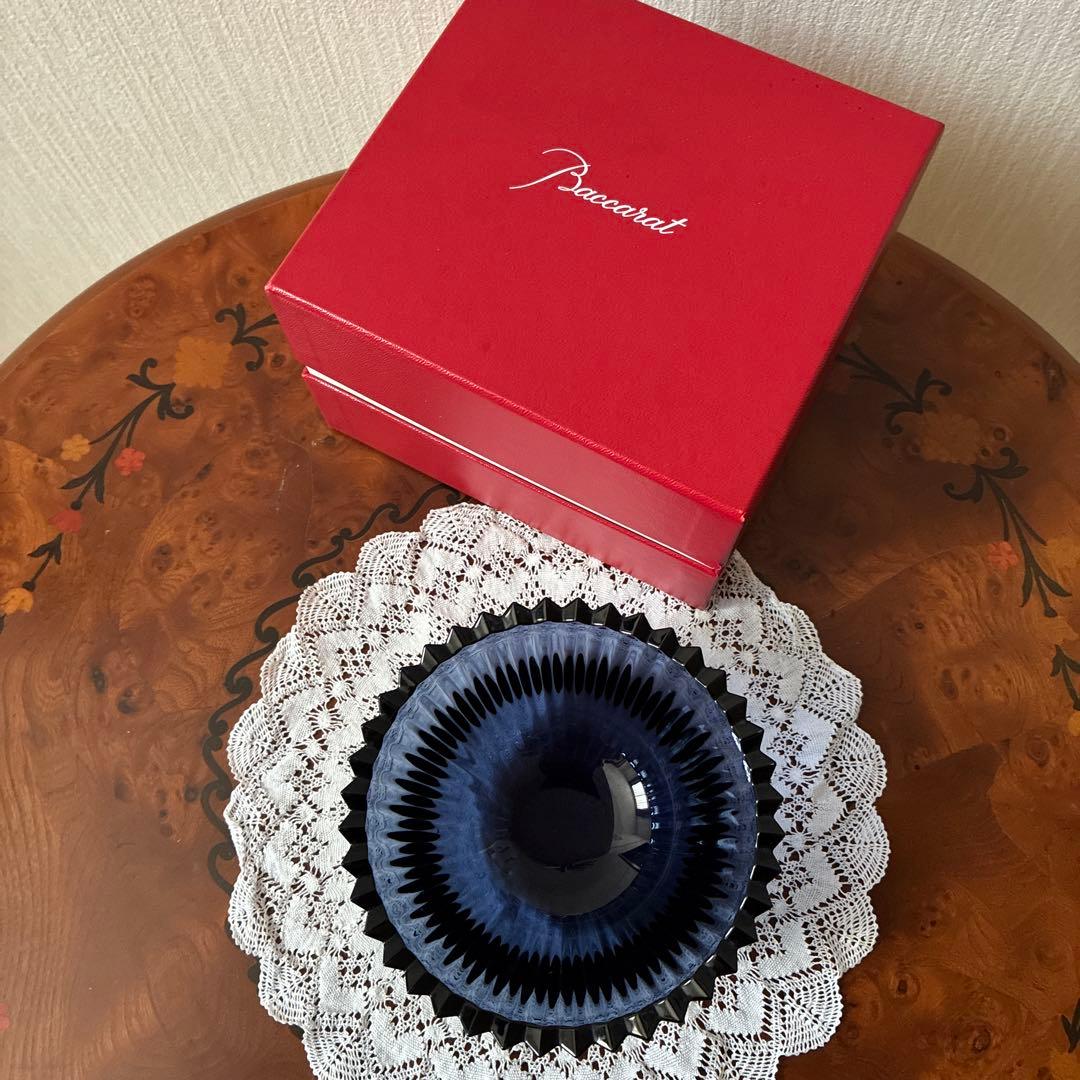 ✨廃盤✨バカラ　ミルニュイ ミッドナイトブルー/スモール ボウル