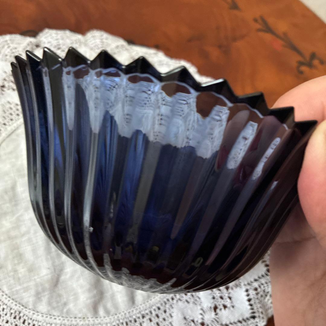 ✨廃盤✨バカラ　ミルニュイ ミッドナイトブルー/スモール ボウル