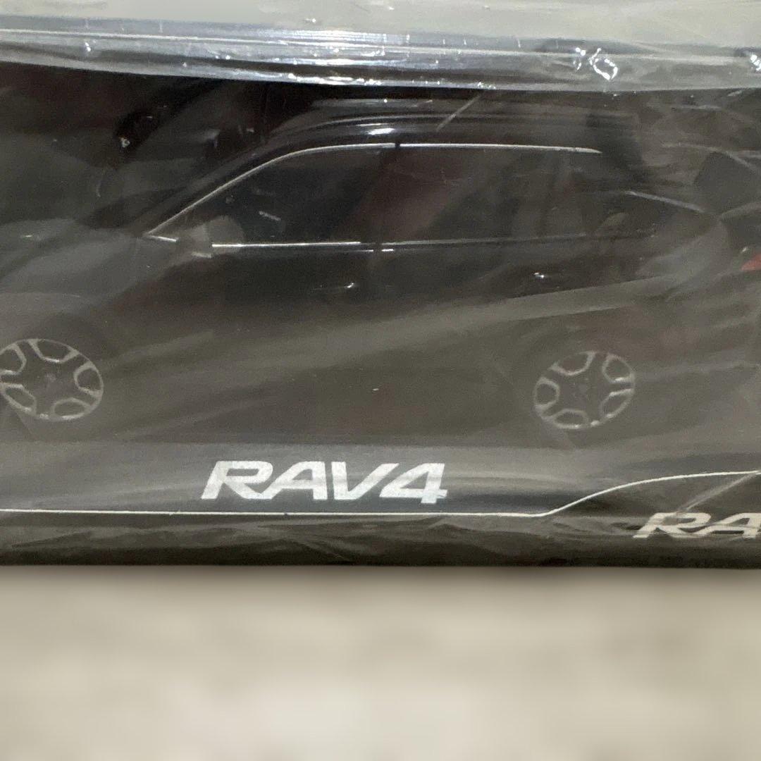 トヨタ RAV4 ミニカー カラーサンプル アティチュードブラックマイカ