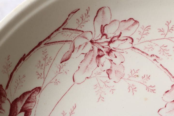 【レア】LONGCHAMPS コンポティエ　赤　ボタニカル