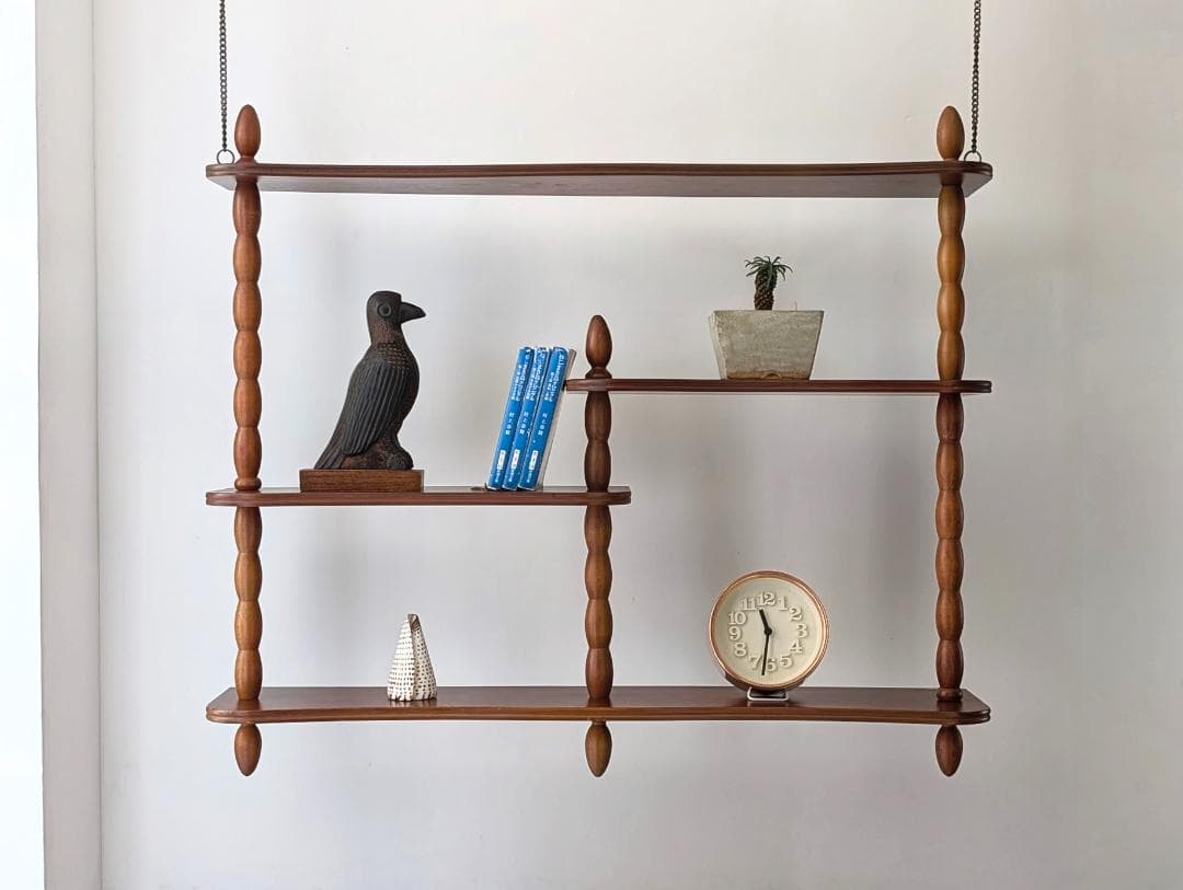 najico ナジコ 壁掛けシェルフ 壁掛け棚 飾り棚 ミッドセンチュリー