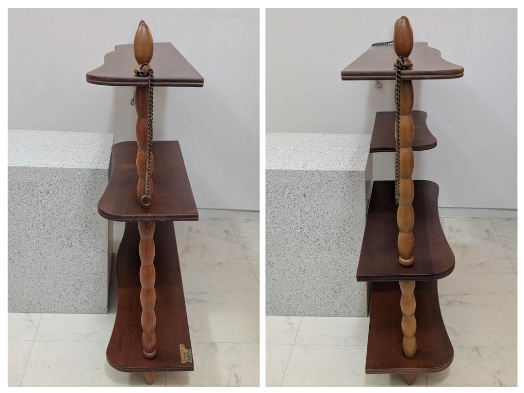 najico ナジコ 壁掛けシェルフ 壁掛け棚 飾り棚 ミッドセンチュリー