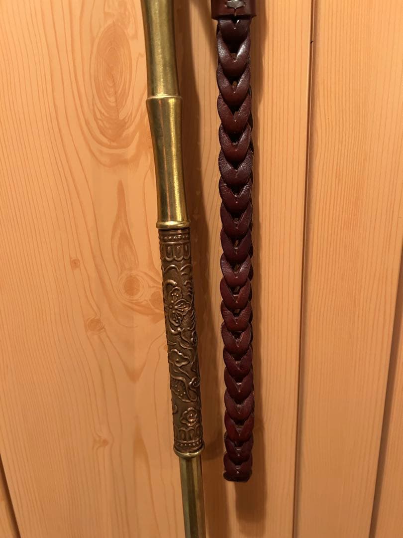 杖、ステッキ、真鍮製