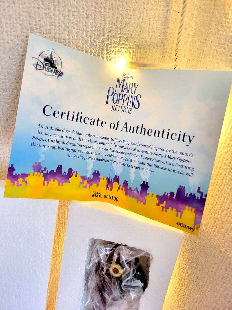 メリーポピンズ リターンズ 傘 世界限定6100本 新品未使用 - メルカリ