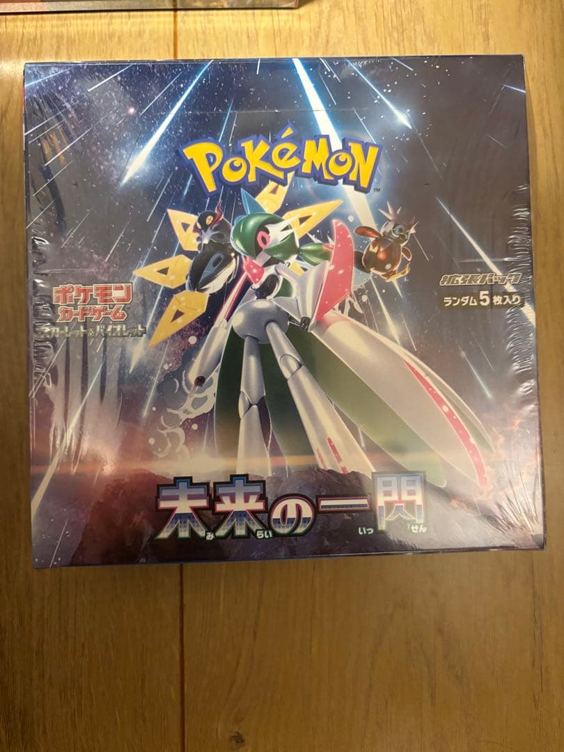 ポケモンカードゲーム 未来の一閃 未開封シュリンク付き - メルカリ