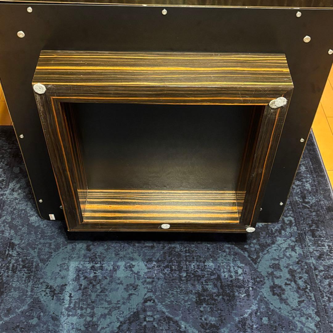 カレ kare コーヒーテーブル ボストン 80cm ゴールド ブラウン