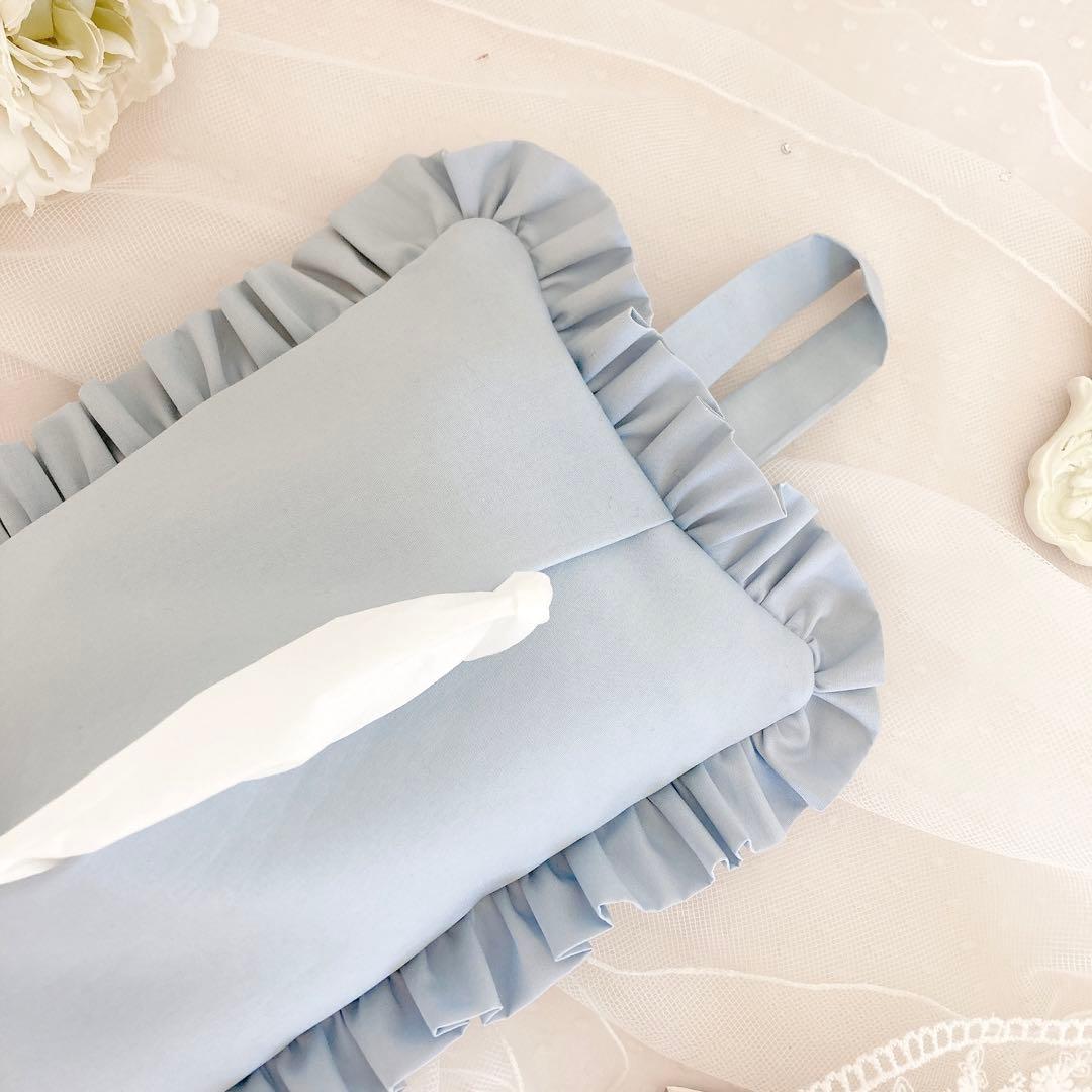 めい様ご確認ページ♡フリルティッシュカバー　ハンドメイド