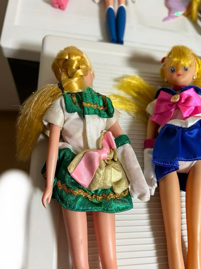 リカちゃんの人形、セーラームーン、スーパーセーラームーン、ちびうさ