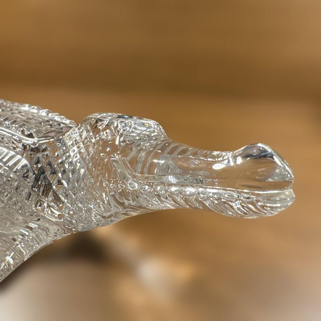 SALE中！バカラ「特大サイズ」クロコダイル　置物