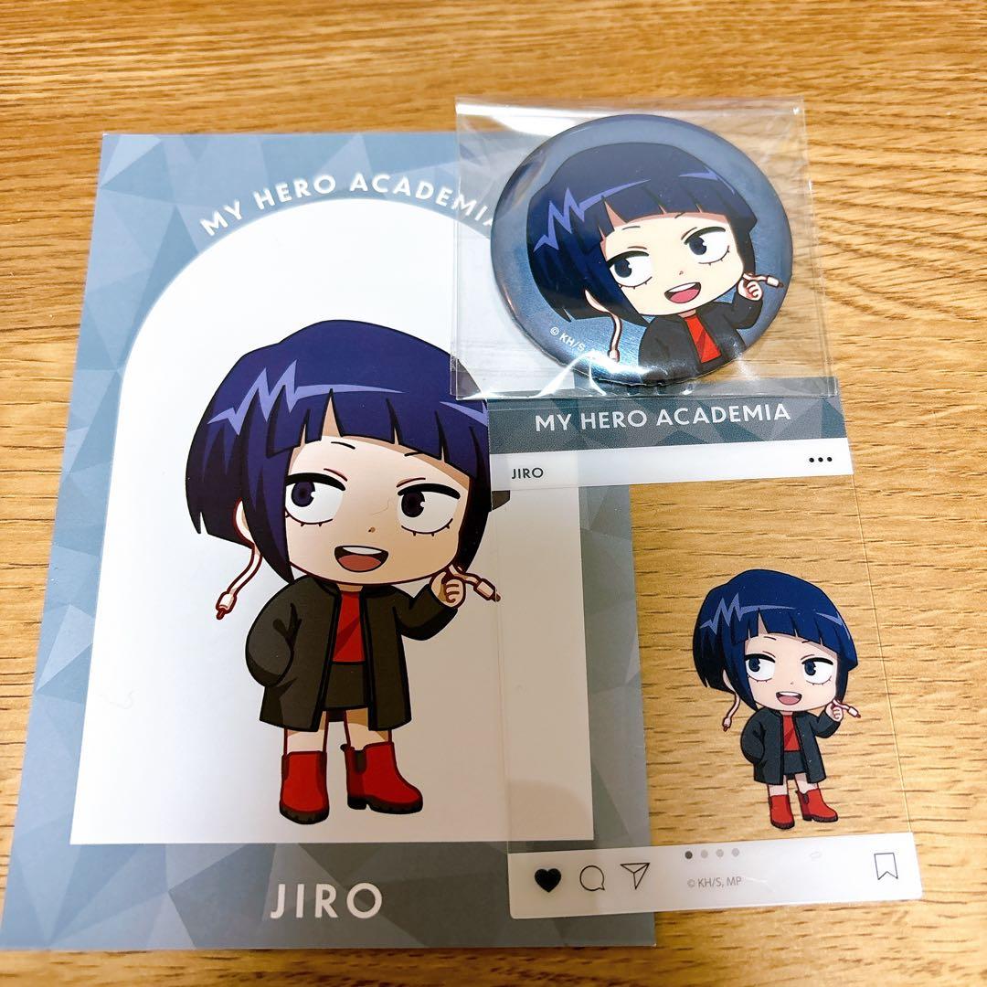 東京タワー ポストカード ミニキャラ 缶バッジ ヒロアカ 耳郎響香